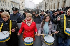 Już szósty dzień trwają protesty przedsiębiorców na Ukrainie