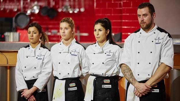 Już we wtorek przekonamy się, kto z powyższej "czwórki" awansuje do finału 'Hell's Kitchen" /Polsat