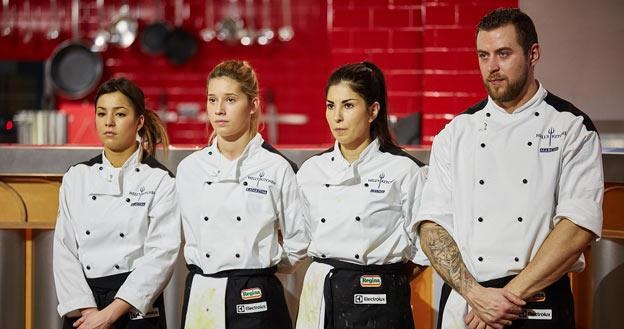 Już we wtorek przekonamy się, kto z powyższej "czwórki" awansuje do finału 'Hell's Kitchen" /Polsat