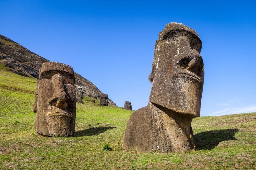 Już wiadomo po co powstały moai? /123RF/PICSEL