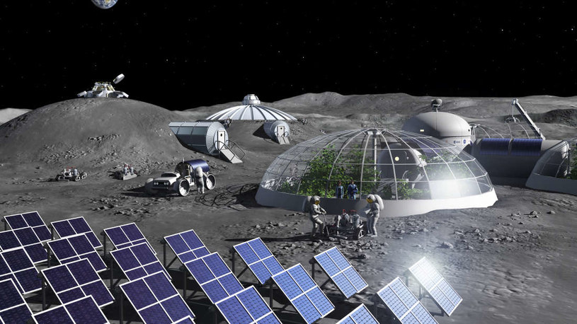Już wkrótce zbudujemy osadę na Księżycu /materiały prasowe