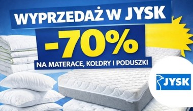 JYSK odpalił wyprzedaż snu – materace, kołdry i poduszki nawet 70% taniej