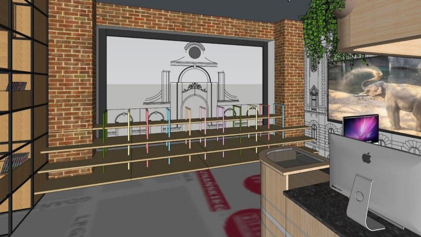 Kącik Manufaktury - jedno z miejsc nowej Informacji Turystycznej w Łodzi /lodz.pl /Materiały prasowe