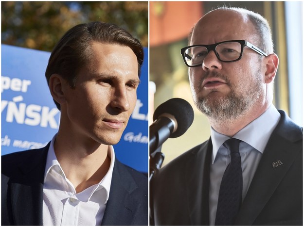 Kacper Płażyński i Paweł Adamowicz / Adam Warżawa/Marcin Gadomski /PAP