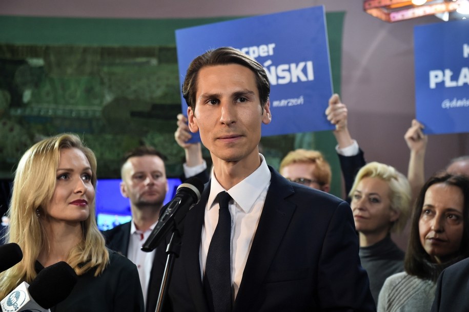 Kacper Płażyński przegrał z Pawłem Adamowiczem /Marcin Gadomski /PAP