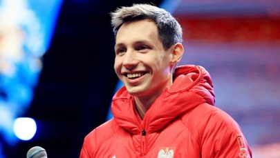 Kacper Tomasiak ze srebrnym medalem