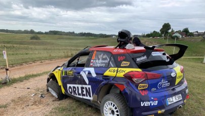 Kacper Wróblewski miał wypadek na trasie Rajdu Elektreny. Nie jedzie dalej