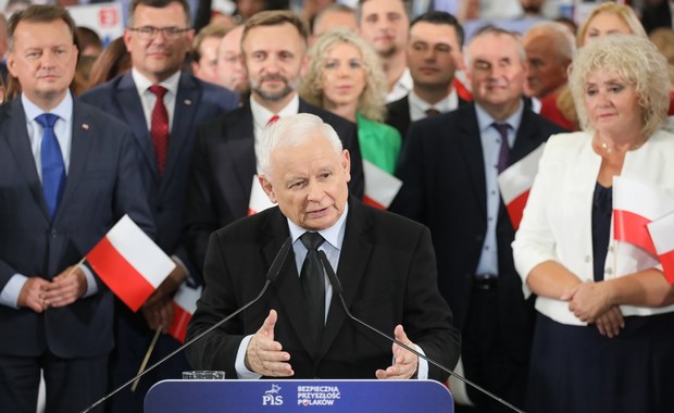 Kaczyński: 15 października otwieramy szampana i może nie tylko