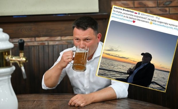 Kaczyński czy Mentzen - kto lepszym kompanem do piwa?