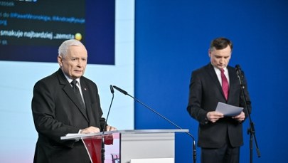 Kaczyński grzmi ws. Ziobry. "Wyrok śmierci"