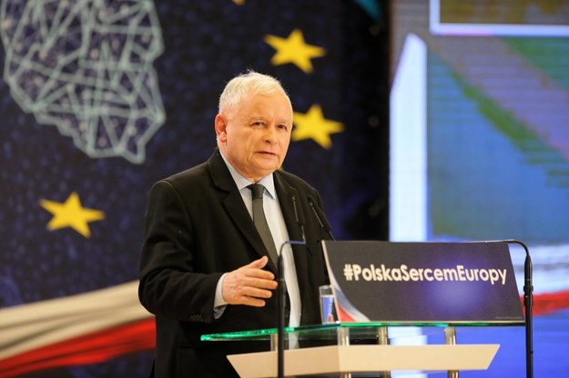 Kaczyński: Mówimy nie. Wara on naszych dzieci! /Andrzej Grygiel /PAP