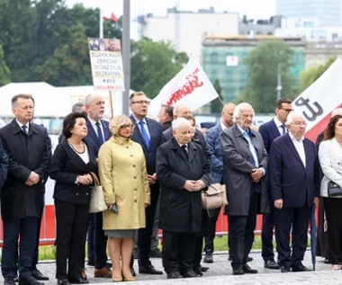 Kaczyński o "obrońcach granicy": Policja zwalcza osoby wykonujące patriotyczny obowiązek
