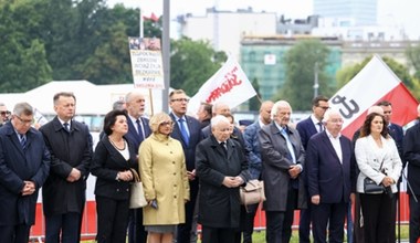 Kaczyński o "obrońcach granicy": Policja zwalcza osoby wykonujące patriotyczny obowiązek