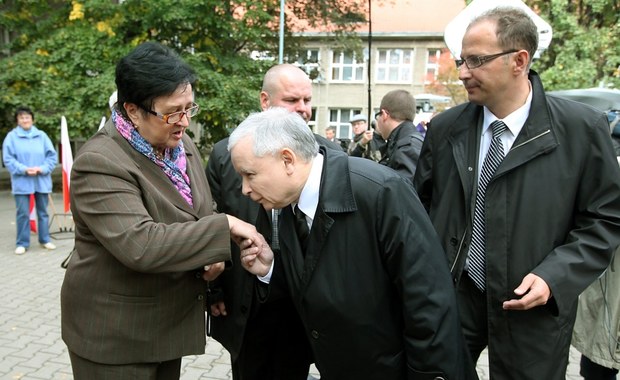 Kaczyński u urny w Warszawie