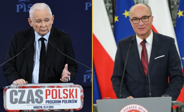 Kaczyński zgadza się z Czarzastym, ale ostrzega przed "tonikiem bez kapsla"