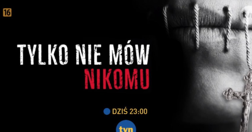 Kadr reklamujący emisję "Tylko nie mów nikomu" w telewizji TVN (screen ze strony TVN) /materiały prasowe