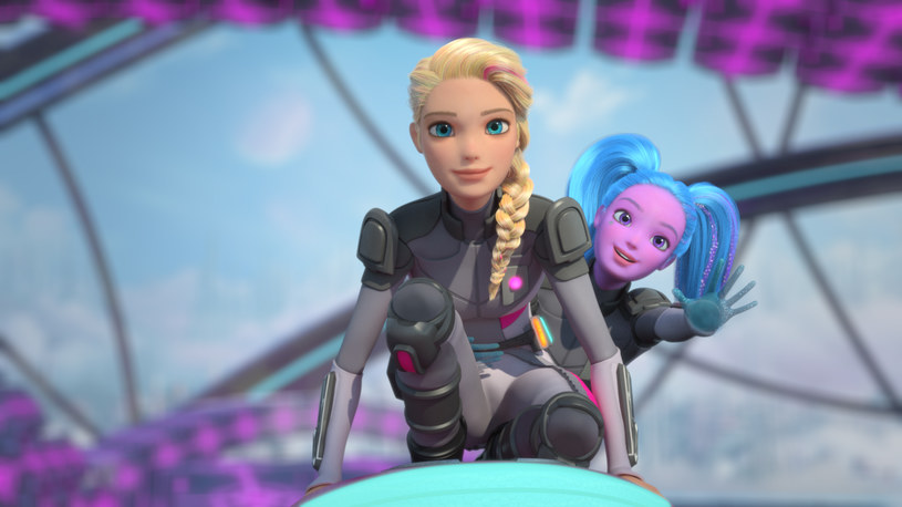 Kadr z animacji "Barbie: Gwiezdna przygoda" /materiały dystrybutora