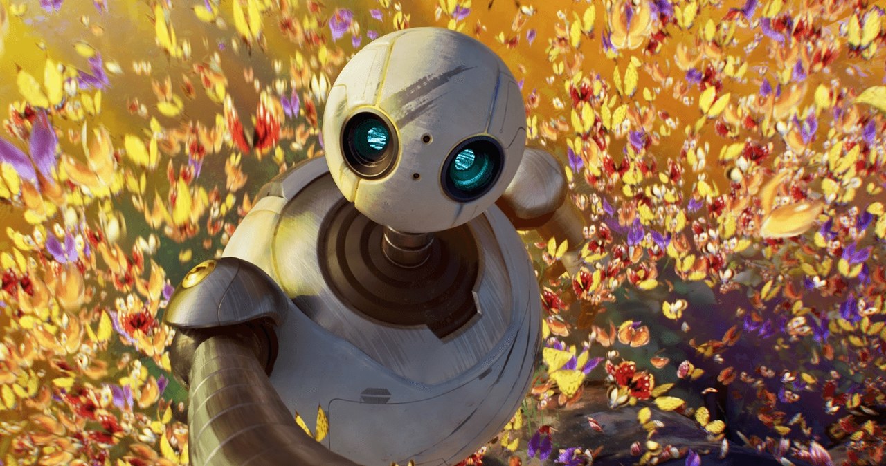 Kadr z animacji "Dziki robot" /materiały prasowe