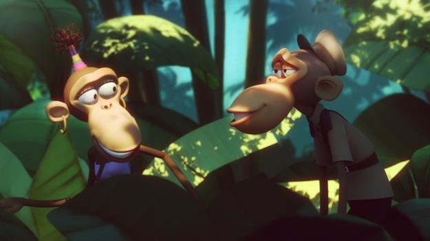 Kadr z animacji "Mambo, Lula i piraci" /materiały dystrybutora
