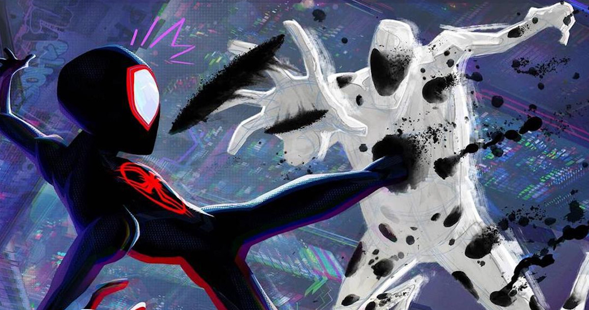 Kadr z animacji "Spider-Man: Poprzez multiwersum" /materiały prasowe