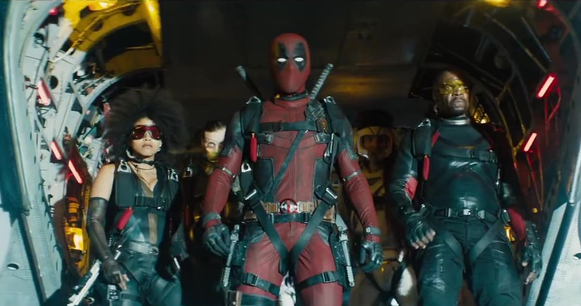 Kadr z "Deadpool 2" /materiały prasowe