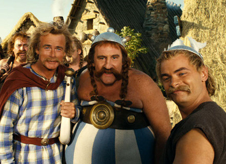 Kadr z filmu "Asterix na Olimpiadzie". /