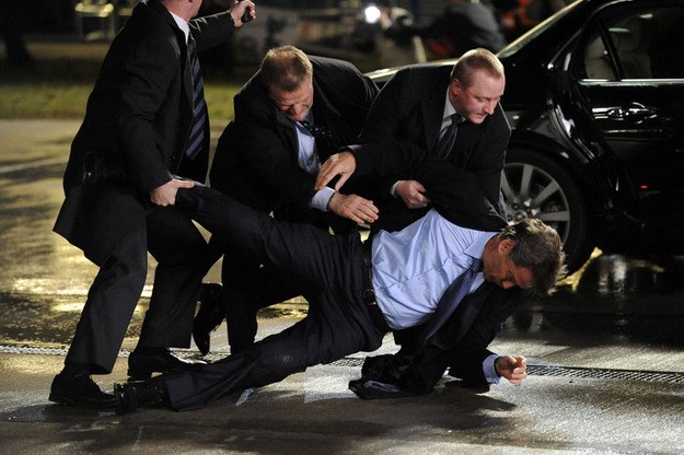 Kadr z filmu "Autor Widmo" &nbsp;