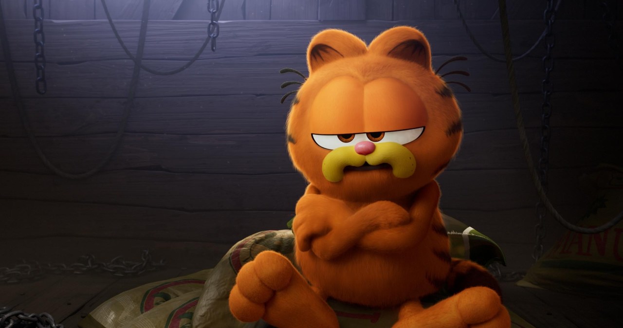 Kadr z filmu "Garfield" /UIP /materiały prasowe