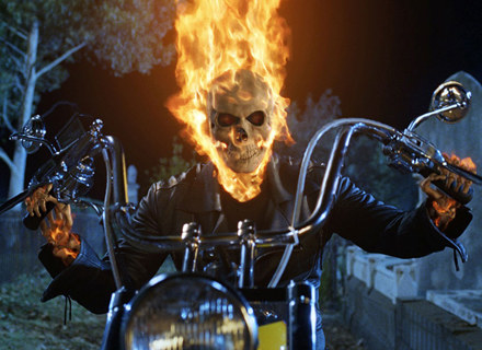 Kadr z filmu "Ghost Rider" /materiały dystrybutora