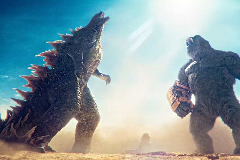 Kadr z filmu "Godzilla i Kong: Nowe imperium" /materiały prasowe