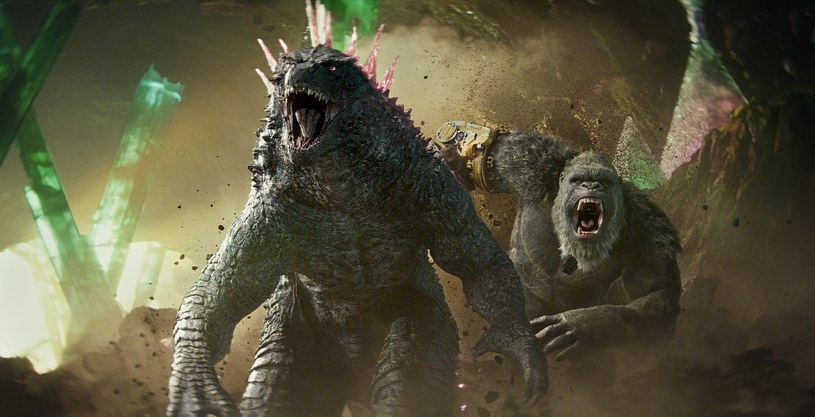 Kadr z filmu "Godzilla i Kong: Nowe Imperium" /materiały prasowe