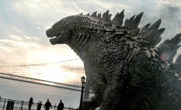 Kadr z filmu "Godzilla" /materiały dystrybutora
