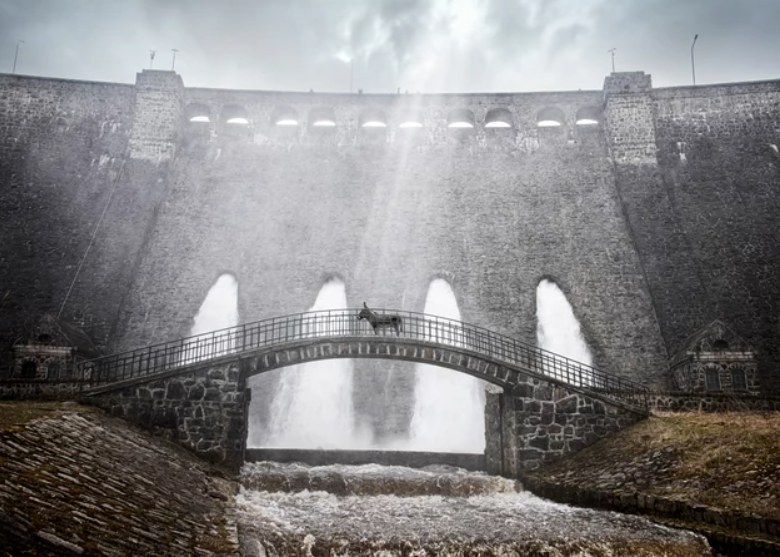 Kadr z filmu "IO" Jerzego Skolimowskiego /Aneta Gębska i Filip Gębski /Materiał prasowy /