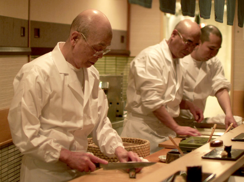 Kadr z filmu "Jiro śnio o sushi” /materiały prasowe