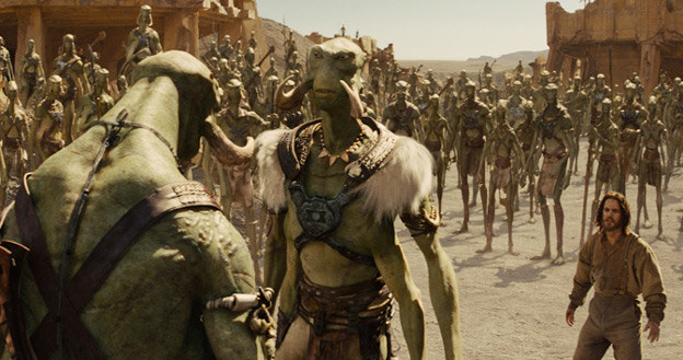 Kadr z filmu "John Carter" /materiały dystrybutora