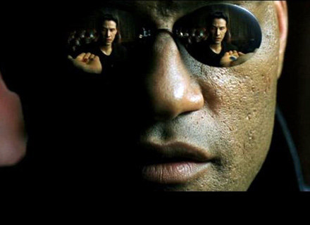 Kadr z filmu "Matrix" (1999) /
