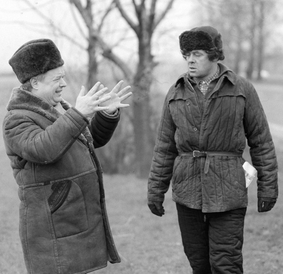 Kadr z filmu "Miś" /Witold Rozmysłowicz   /PAP