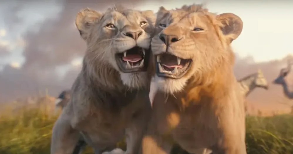 Kadr z filmu "Mufasa: Król Lew" /materiały prasowe