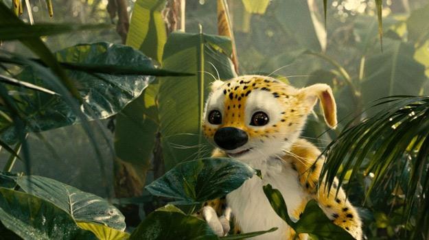 Kadr z filmu "Na tropie Marsupilami" /materiały dystrybutora