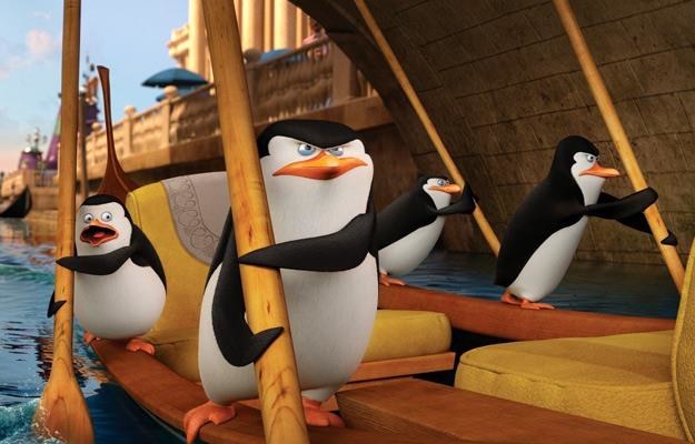 Kadr z filmu "Pingwiny z Madagaskaru" /materiały prasowe