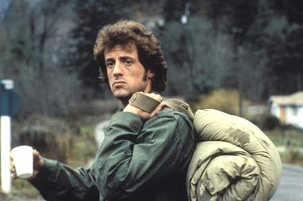 Kadr z filmu "Rambo: Pierwsza krew" /