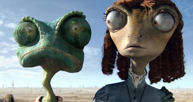 Kadr z filmu "Rango" /materiały dystrybutora