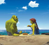Kadr z filmu "Shrek 2" /.