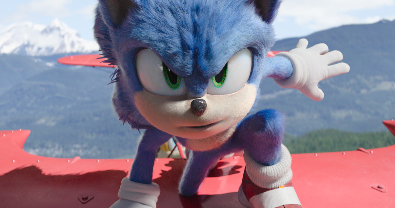 Kadr z filmu "Sonic 2. Szybki jak błyskawica" /UIP /materiały prasowe