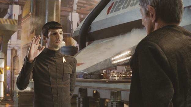 Kadr z filmu "Star Trek", &copy; Paramount Pictures /materiały prasowe