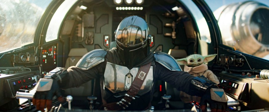 Kadr z filmu "The Mandalorian & Grogu". /IMAGO/Supplied by LMK/Imago Stock and People/East News /East News