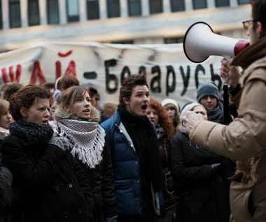 Kadr z filmu "Żywie Biełaruś!"