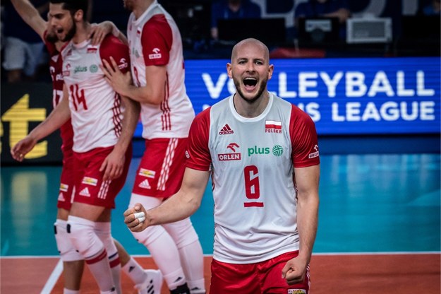 Kadr z meczu Polska - USA /fivb /