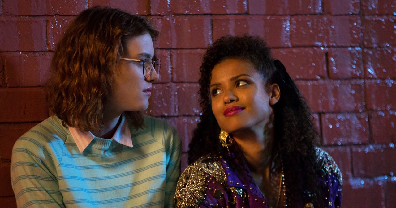 Kadr z odcinka "San Junipero" /David Dettmann/Netflix /materiały prasowe