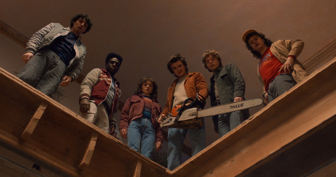 Kadr z piątego sezonu serialu "Stranger Things" /Courtesy of Netflix /materiały prasowe